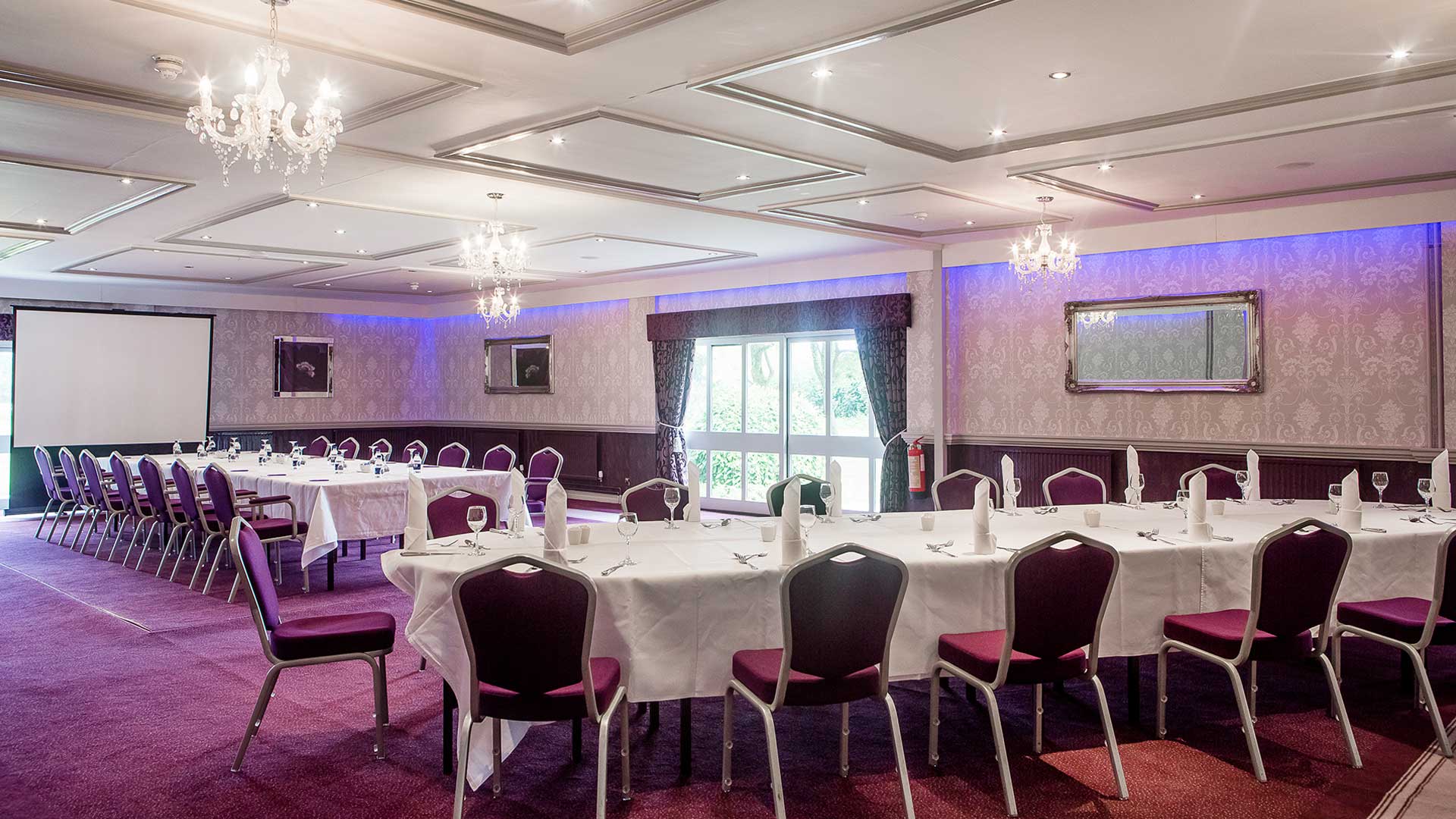 Maesmawr Hall Hotel Orchard Room Conferences